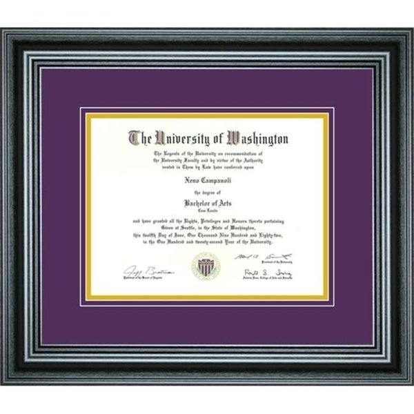 Perfect Cases Perfect Cases PCFRM-D1PM 8.5 x 11 in. Single Diploma Frame for Diploma PCFRM-D1PM